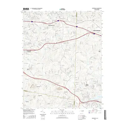 2016 Map of Kernersville, 2016 Print