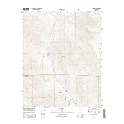 2015 Map of Kernville, 2015 Print