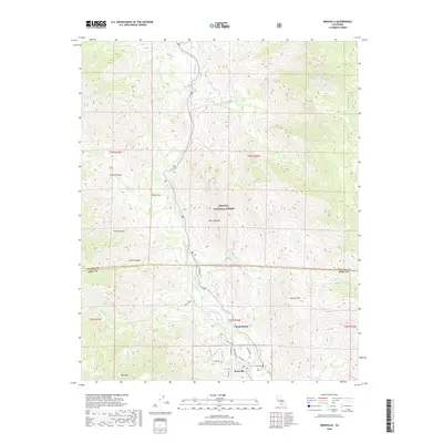 2018 Map of Kernville, 2018 Print