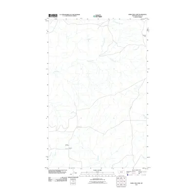 2011 Map of Kerr Cow Camp, 2011 Print