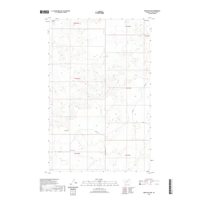 2020 Map of Kerr Cow Camp, 2020 Print