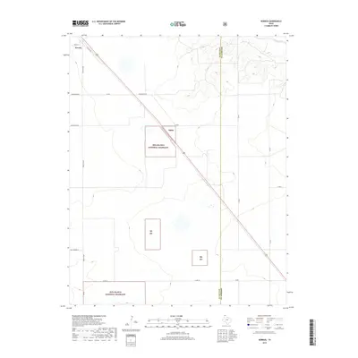 2019 Map of Kerrick, 2019 Print