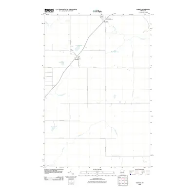 2010 Map of Kerrick, 2010 Print