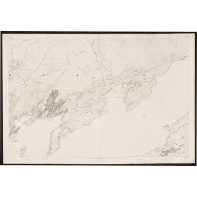 1842 Map of Kerry - Sheet 100, 1863 Print