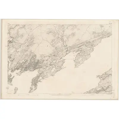 1896 Map of Kerry - Sheet 100, 1899 Print
