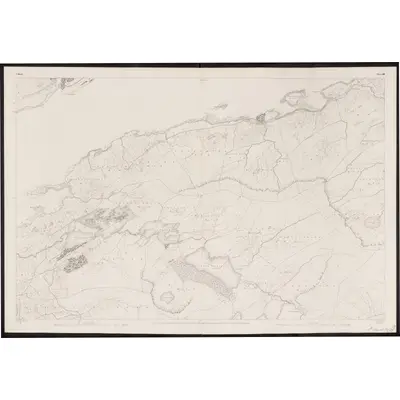 1842 Map of Kerry - Sheet 101, 1863 Print