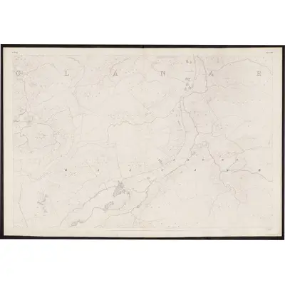 1841 Map of Kerry - Sheet 102, 1851 Print
