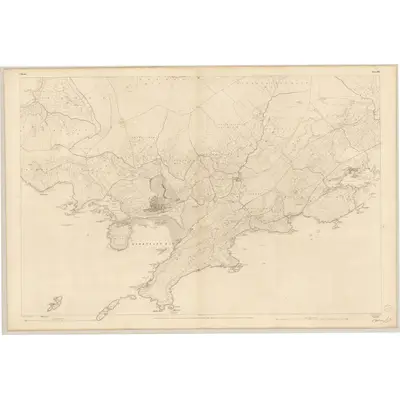 1842 Map of Kerry - Sheet 106 [with extension], 1846 Print