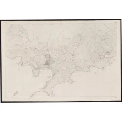 1842 Map of Kerry - Sheet 106 [with extension], 1863 Print