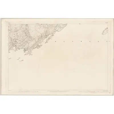 1896 Map of Kerry - Sheet 107, 1899 Print