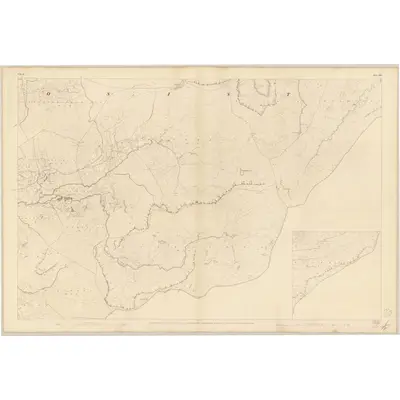 1842 Map of Kerry - Sheet 109 [with inset 112], 1846 Print