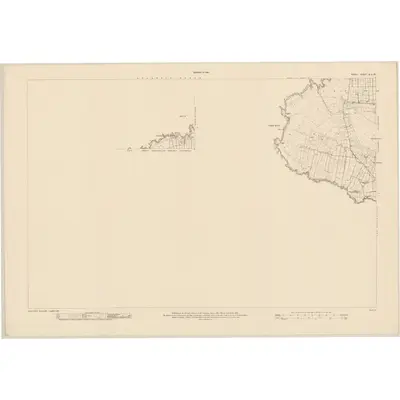 1916 Map of Kerry - Sheet 13 & 13A, 1921 Print