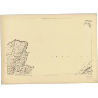 1895 Map of Kerry - Sheet 26, 1898 Print