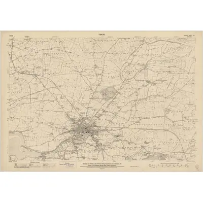 1938 Map of Kerry - Sheet 29, 1951 Print