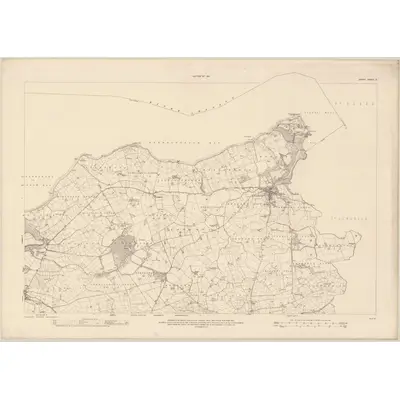 1914 Map of Kerry - Sheet 3, 1921 Print