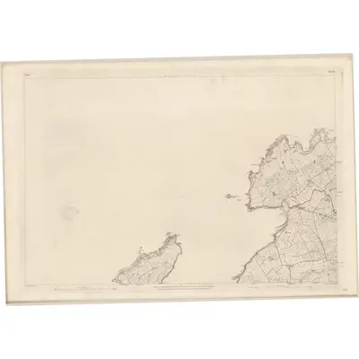 1895 Map of Kerry - Sheet 33, 1898 Print