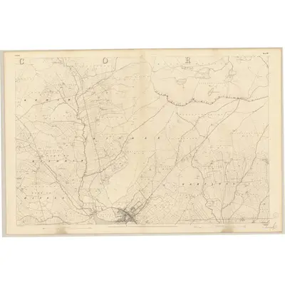 1842 Map of Kerry - Sheet 43, 1846 Print