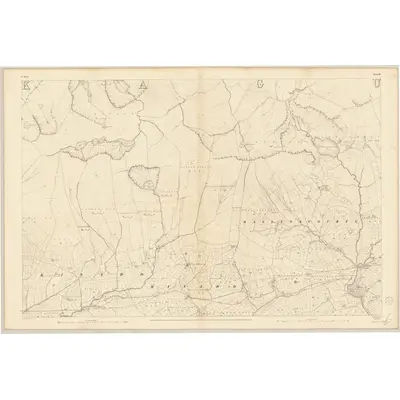 1842 Map of Kerry - Sheet 44, 1846 Print