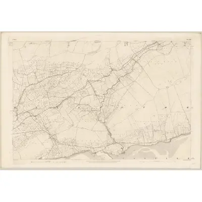 1894 Map of Kerry - Sheet 45, 1897 Print
