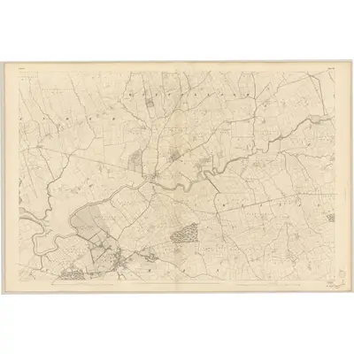 1842 Map of Kerry - Sheet 47, 1846 Print