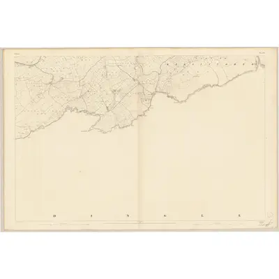 1842 Map of Kerry - Sheet 54, 1846 Print