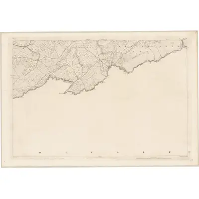 1895 Map of Kerry - Sheet 54, 1898 Print