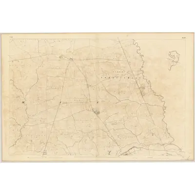 1842 Map of Kerry - Sheet 60 [with inset 60A and inset 68A], 1846 Print