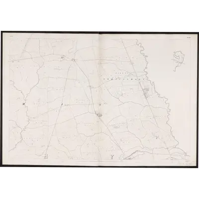 1842 Map of Kerry - Sheet 60 [with inset 60A and inset 68A], 1850 Print