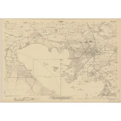 1938 Map of Kerry - Sheet 66, 1950 Print
