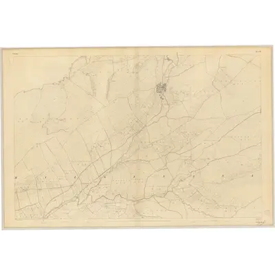 1842 Map of Kerry - Sheet 70, 1846 Print