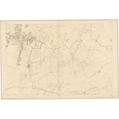 1842 Map of Kerry - Sheet 72, 1846 Print