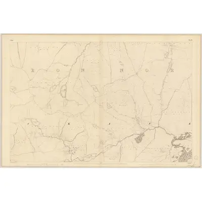 1842 Map of Kerry - Sheet 73, 1846 Print