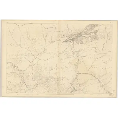 1842 Map of Kerry - Sheet 85, 1846 Print