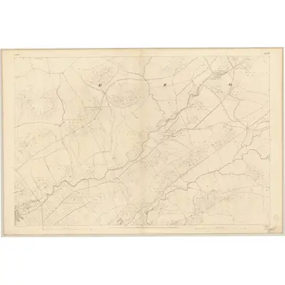 1842 Map of Kerry - Sheet 89, 1846 Print
