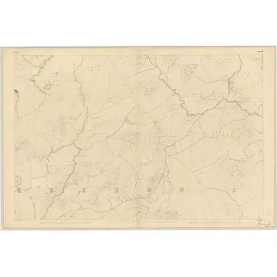 1842 Map of Kerry - Sheet 91, 1846 Print