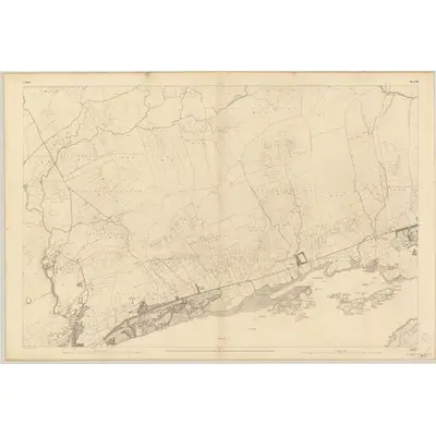 1842 Map of Kerry - Sheet 92, 1846 Print