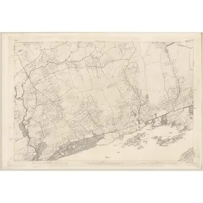 1895 Map of Kerry - Sheet 92, 1899 Print