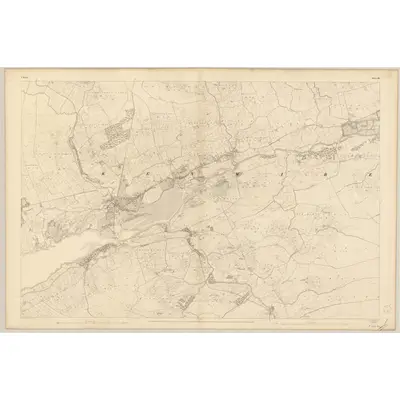 1842 Map of Kerry - Sheet 93, 1846 Print