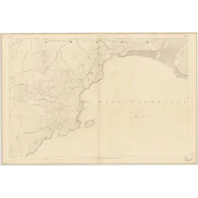 1842 Map of Kerry - Sheet 97, 1846 Print
