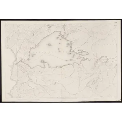1842 Map of Kerry - Sheet 98, 1860 Print
