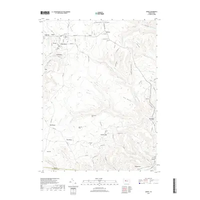 2019 Map of Kersey, 2019 Print