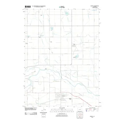 2010 Map of Kersey, 2010 Print