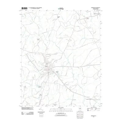 2011 Map of Kershaw, 2011 Print