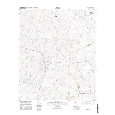 2017 Map of Kershaw, 2017 Print