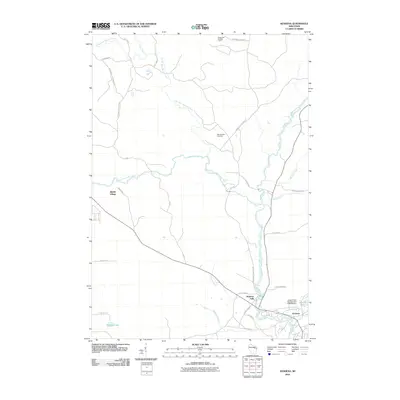2010 Map of Keshena, 2010 Print
