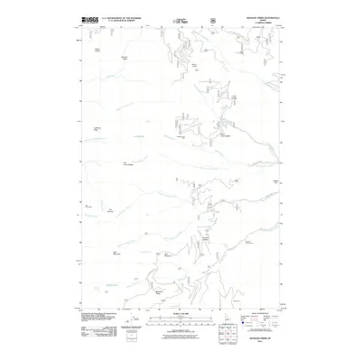 2011 Map of Kessler Creek, 2011 Print