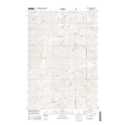 2013 Map of Kessler Creek, 2013 Print