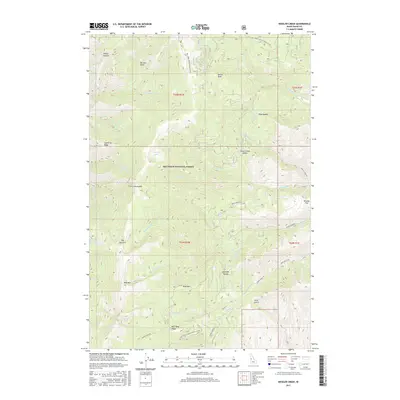 2017 Map of Kessler Creek, 2017 Print