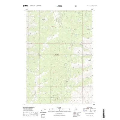 2020 Map of Kessler Creek, 2020 Print