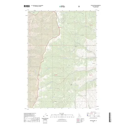 2023 Map of Kessler Creek, 2023 Print